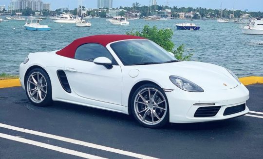 Rent a Porsche 718 Boxster in Miami