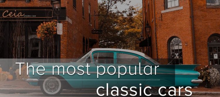The most popular classic cars