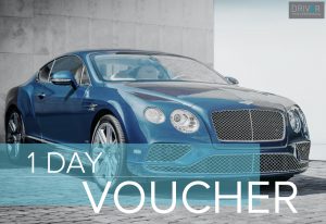 Bentley Continental 1 day voucher
